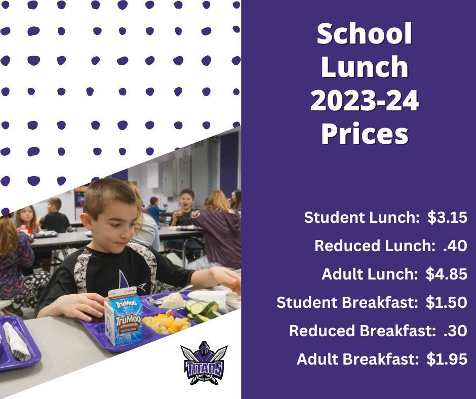 2023-24 Lunch Prices